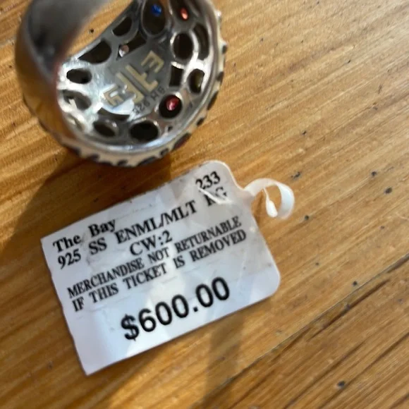 Silver Designer ring - Picture 2 of 6